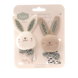 Baby Wrist Rattles - Set of 2