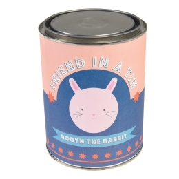 Robyn the Rabbit - A friend in a tin