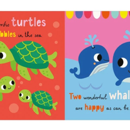 Splish Splash Little Shark - Bathtime Book by Little Stars
