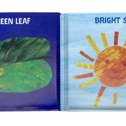 The Very Hungry Caterpillar Vinyl Bath Book