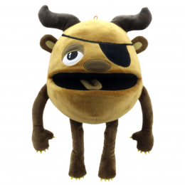 Brown Baby Monster Hand Puppet