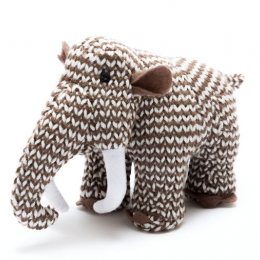 Small Knitted Mammoth Rattle