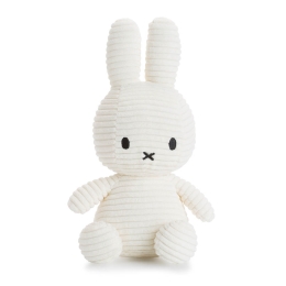 Corduroy Off White Miffy Soft Toy - 23cm