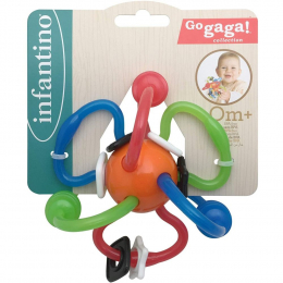 Infantino - Go Gaga Rattle and Teether Bendy Tubes