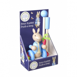 Peter Rabbit Push Along Wooden Toy