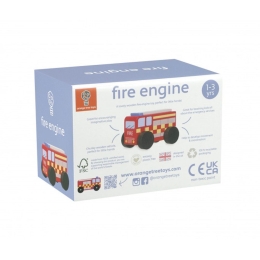 Fire Engine Wooden Toy