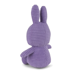 Corduroy ECO Dark Purple Miffy Soft Toy -23cm