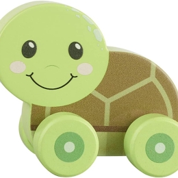 First Push Along Wooden Toy - Turtle