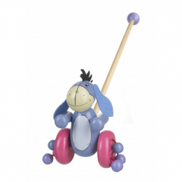 Eeyore Push Along Wooden Toy - Boxed