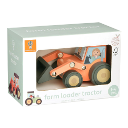 Wooden Loader Tractor
