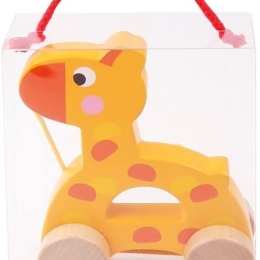 Wooden Pull Along Giraffe