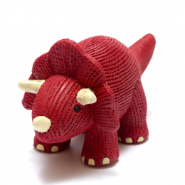 My First Triceratops - Natural Rubber Toy