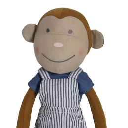 Mateo the Monkey Organic Cotton Soft Toy