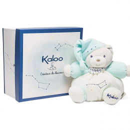 Kaloo Petite Etoile - Small Turquoise Chubby Bear 18 cm