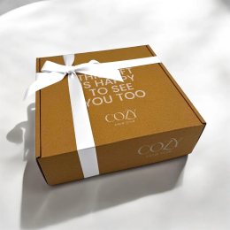 The Cozy Pink Baby Bear Gift Box for 3-6 months