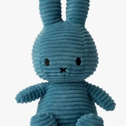 Corduroy Aviator Blue Miffy Soft Toy 23cm