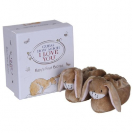 Guess How Much I Love You - Babies First Booties Gift Set