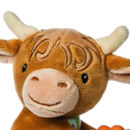 Hetty Highland Cow Teether Rattle