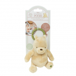 Disney - Classic Pooh - Winnie the Pooh Jiggle Toy with Pram attachment