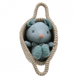 Pets in Baskets - Blue/Grey Mouse