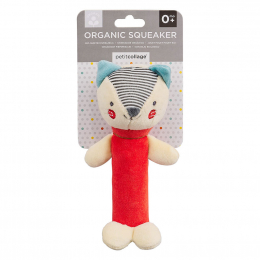 Petit Collage - 100% Organic Cotton Squeaker Fox