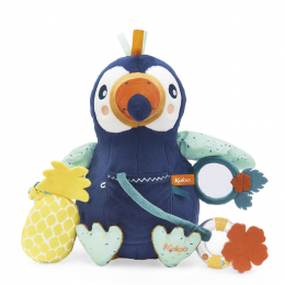 Kaloo Jungle - Alban the Toucan Plush Activity Toy