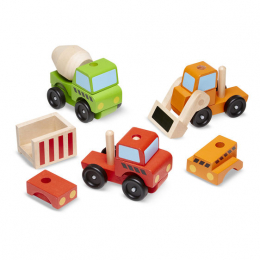 Stacking Construction Vehicle Set