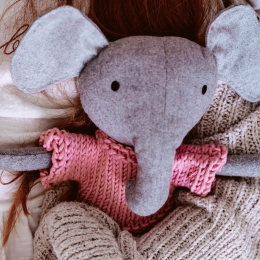 Edwina Elephant Softie