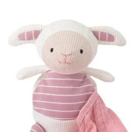 Lamb with Cuddle Cloth