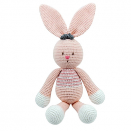 Crochet Bunny Soft Toy by Imajo