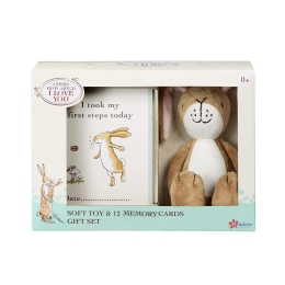 Guess How Much I Love You Soft Toy with Milestone Cards