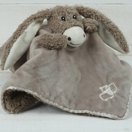 Donkey Finger Puppet Soother/Comfort Blanket