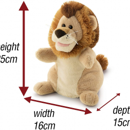 Trudi Hand Puppet/Plush Toy - Lion