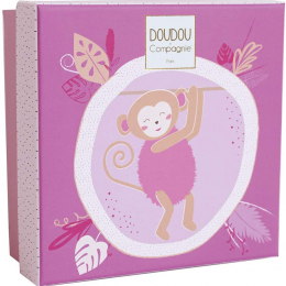 Mini Zoo Collectable - Pink Monkey