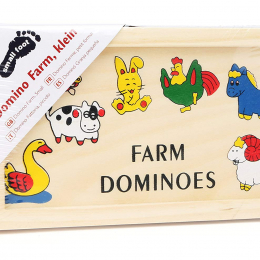 Wooden Dominos - Farm Animals