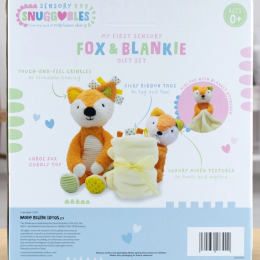 My First Snuggables Fox and Blankie Gift Set