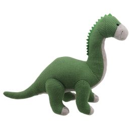 Wilberry Knitted - Large Green Brontosaurus