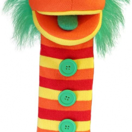 Buttons - Sockette Sock Puppet