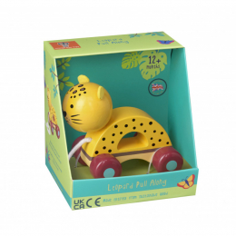 Leopard Pull Along by Orange Tree Toys