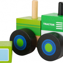 Wooden Toy - Construction Tractor