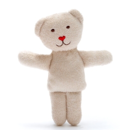 Scrappy Bear Organic Cotton Baby Toy