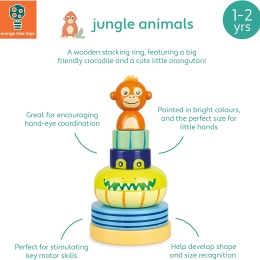 Jungle Stacking Animal Rings