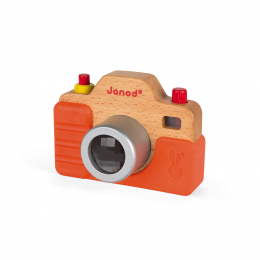 Wooden Camera with sound and light