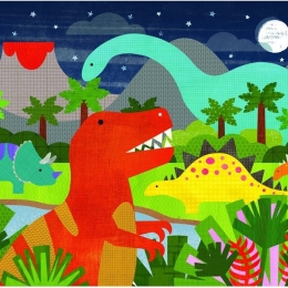 Dinosaur Kingdom Floor Puzzle