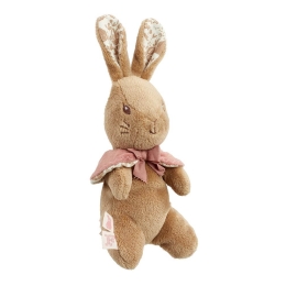 Flopsy Bunny Signature Knitted Blanket with Soft Toy