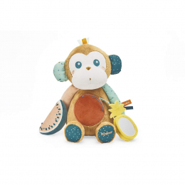 Kaloo Jungle - Sam the Monkey Plush Activity Toy