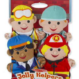 Jolly Helpers - Set of 4 Hand Puppets