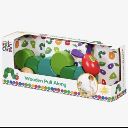 The Very Hungry Caterpillar - Wooden Pullalong Toy