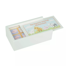 Farmyard Animals Wooden Dominoes