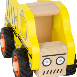 Wooden Toy Construction Vehicle